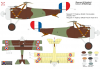Kovozavody Prostejov KPM0256 Nieuport Triplane „France“ 1/72